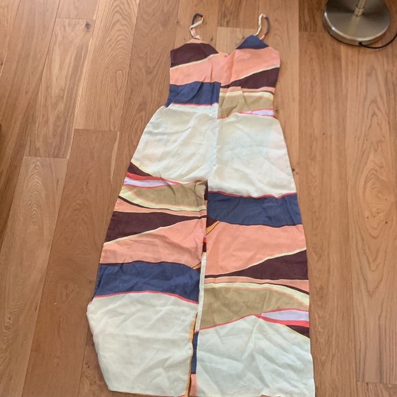 CALA DE LA CRUZ Paulina linen color jumpsuit - Picture 3 of 5